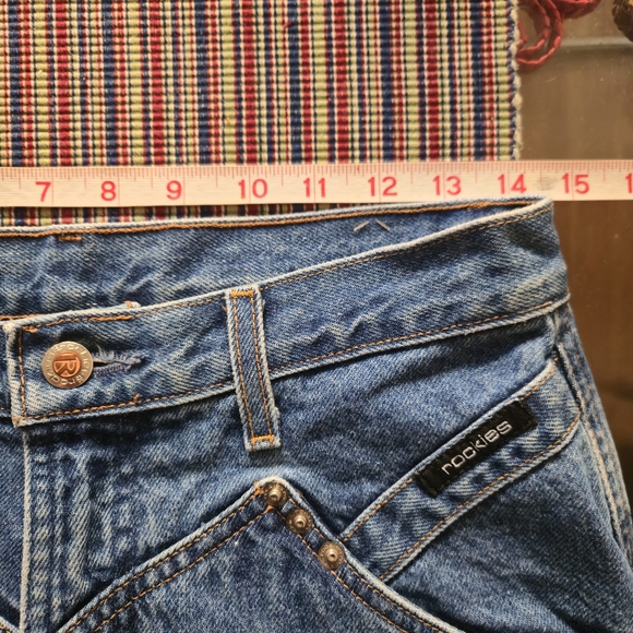 Vintage Rocky Mountain Rockies Bare Back Jeans - Picture 4 of 6